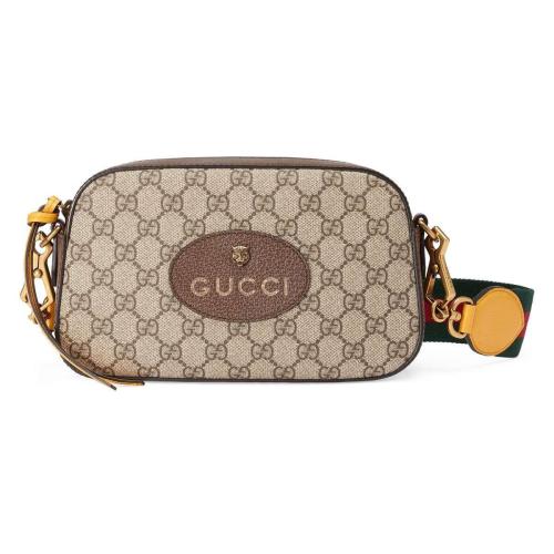  GUCCI古馳 22年秋冬 女士 _人造帆布郵差包 476466 K9GVT 8856