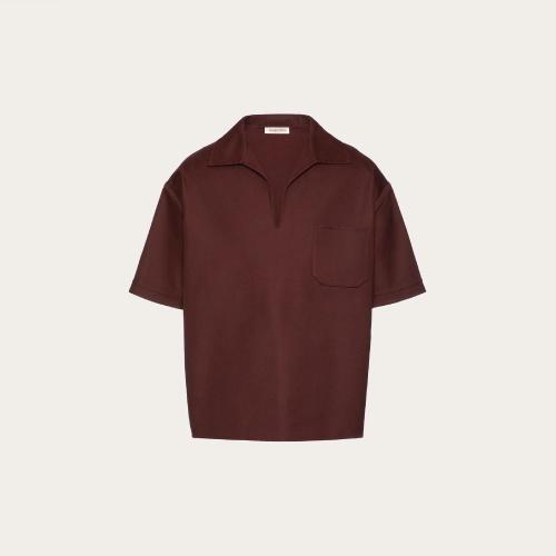  VALENTINO華倫天奴 22年秋冬 男士 短袖Polo POLO EN COTON DOUBLE XV0AAC6087M697