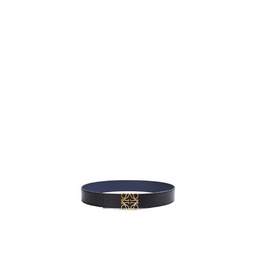  LOEWE羅意威 22年秋冬 男士 腰帶 Anagram belt in smooth calfskin 515.01.010-5533