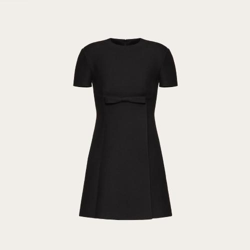  VALENTINO華倫天奴 22年秋冬 女士 連衣裙 ROBE EN CREPE COUTURE 1B3VAZW11CF0NO