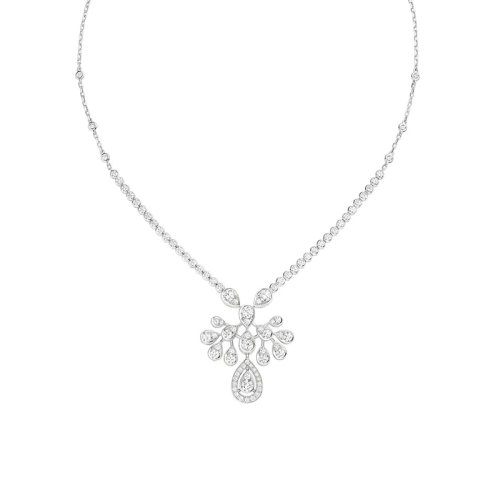 Chaumet/尚美  JOSéPHINE系列 女士18k金白金帝王白鷺吊墜083166