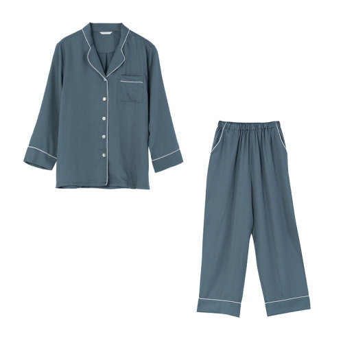 GeleiStory/GeleiStory回歸自然系列經典款女士家居服套裝天絲面料 女睡衣/家居服