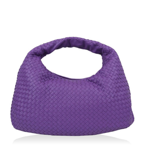 Bottega Veneta/葆蝶家 女士純色羊皮經(jīng)典編織拉鏈開合單手柄單肩包手提包女包 367639-V0016 多色可選