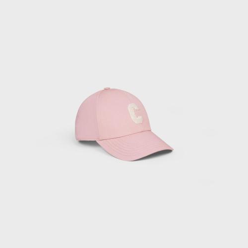  CELINE賽琳思琳 22年秋冬 女士 帽子 CASQUETTE BASEBALL INITIALE COTON 2AUA2969P.25PY