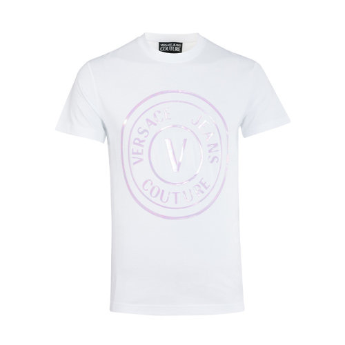  VERSACE/范思哲男士短袖T恤LOGO圖案時尚潮流上衣