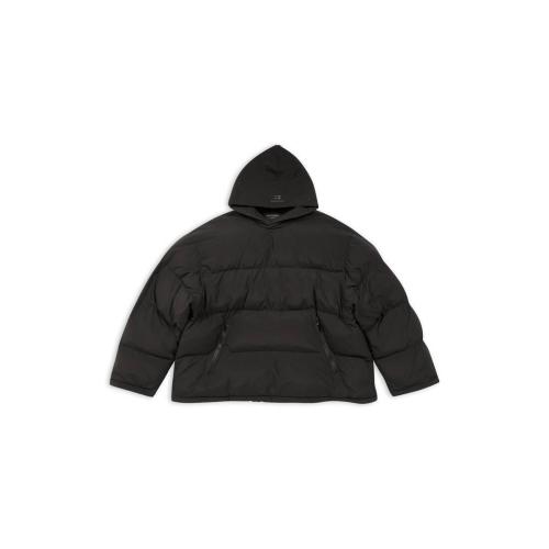  BALENCIAGA巴黎世家 22年秋冬 男士 羽絨服 SPORTY B PUFFER套頭夾克 720156TNO451000