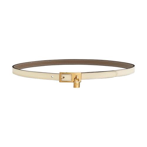  HERMES愛馬仕 22年秋冬 女士 腰帶 Ceinture reversible Lucky 15 H081739CCAD070