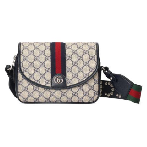  GUCCI古馳 22年秋冬 女士 Ophidia系列迷你GG肩背包 722117 FAAX9 4047