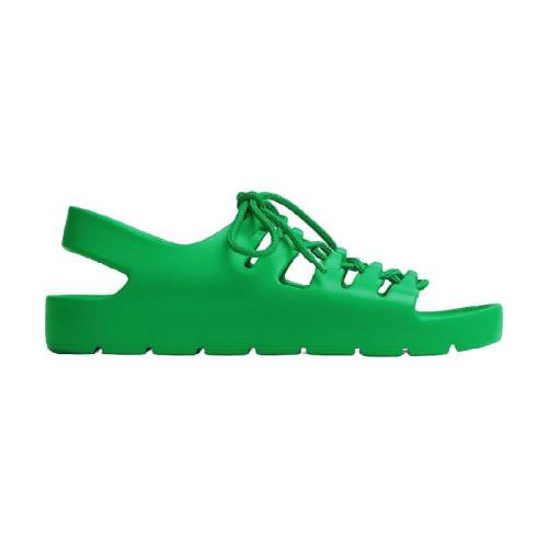  BV葆蝶家 22年秋冬 女士 平底涼鞋 SANDALES a LACETS JELLY 667220V11T03730 預定商品1-3周發貨
