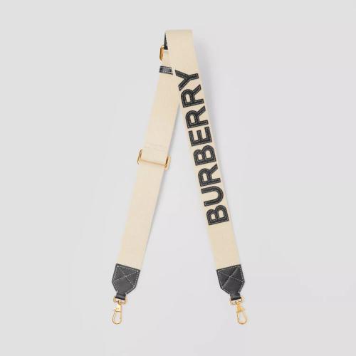  BURBERRY 22年秋冬 女士 皮革徽標裝飾包款背帶 80563631