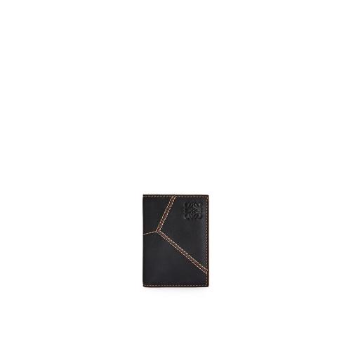  LOEWE羅意威 22年秋冬 男士 錢包 光滑小牛皮 Puzzle 縫線雙折卡包 C510Z65X02-1100 預定商品1-3周發貨