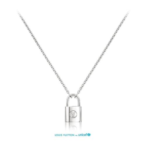  LV路易威登 22年秋冬 男士 項鏈 LOCKIT 925銀項鏈 Q93559 預定商品2-8周發貨