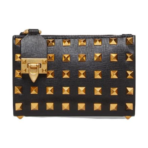  VALENTINO華倫天奴 22年秋冬 女士 錢包 PORTE-MONNAIE ET PORTE-CARTES ROCKSTUD VALENTINO G 預定商品1-3周發貨
