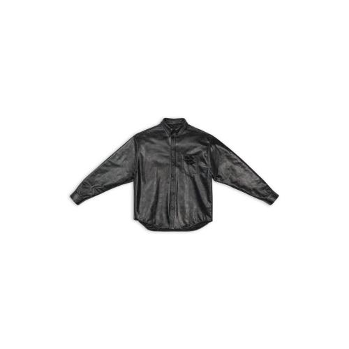  BALENCIAGA巴黎世家 22年秋冬 男士 長袖T恤 BB MONOGRAM OUTERWEAR SHIRT 704420TMS161000