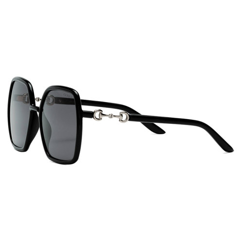 GUCCI/古馳 女士灰色方形塑料太陽鏡 648607J16911012