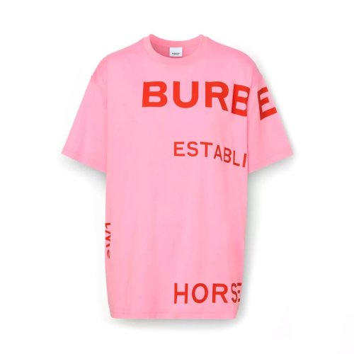  BURBERRY/博柏利 女士印花棉質短袖T恤 8030788 PLFSX