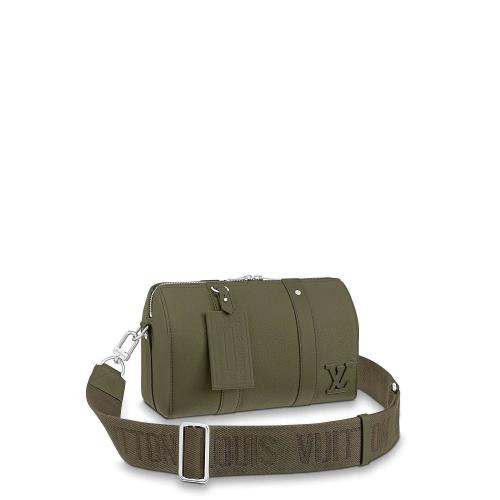  LV路易威登 22年秋冬 男士 單肩包 CITY KEEPALL 手袋 M21437
