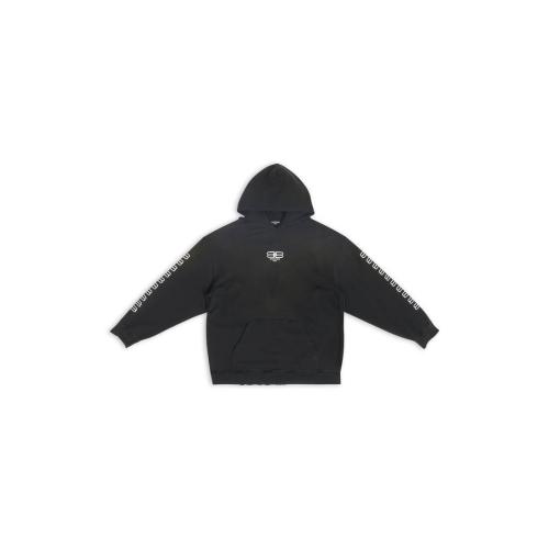  BALENCIAGA巴黎世家 22年秋冬 男士 衛(wèi)衣 bb paris icon hoodie medium fit 570811TMVG69034