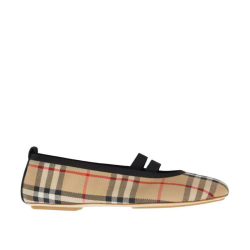 BURBERRY/博柏利 巴寶莉 女鞋 女士 格紋時尚平跟鞋 80380561