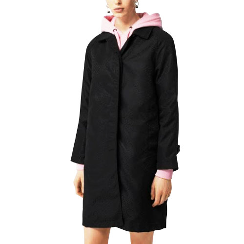 BURBERRY/博柏利 服裝 巴寶莉  女士外套 女士風衣 女裝 大衣 灰色暗紋