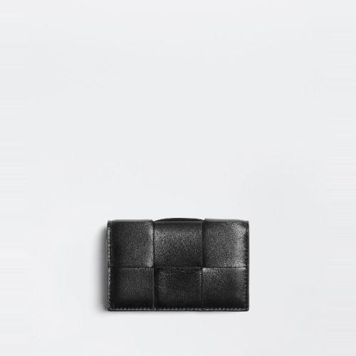  BV葆蝶家 22年秋冬 女士 卡包 etui pour cartes a deux volets 701459VCQC48425