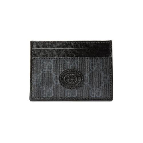  GUCCI古馳 22年秋冬 男士 互扣式雙G卡片夾 673002 92TCN 1000 預定商品2-6周發貨