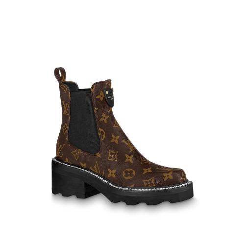 LV路易威登 22年秋冬 女士 短靴 LV BEAUBOURG 及踝靴 1A8QCK 1A8QCI 1A8QCO 1A8QCM 1A8QCQ 1A 預定商品2-8周發貨