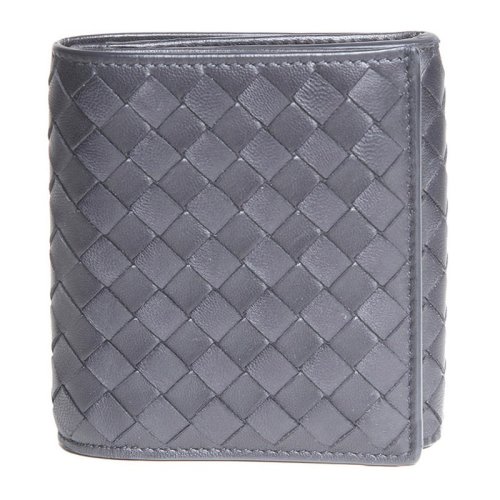 Bottega Veneta/葆蝶家 女士 女包 灰色羊皮錢包 156822V001N4014 HJH0022B