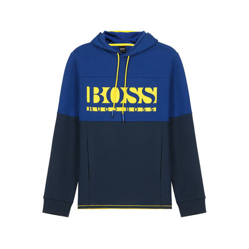 HUGO BOSS/雨果博斯 男衛衣 男士棉/聚酯纖維連帽長袖衛衣運動衫 50451159