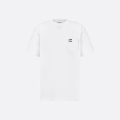  DIOR迪奧 22年秋冬 男士 短袖T恤 T-shirt CD?1947， coupe relax 243J634A0677_C081
