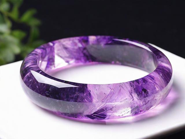 紫水晶手鐲為什么那么寬