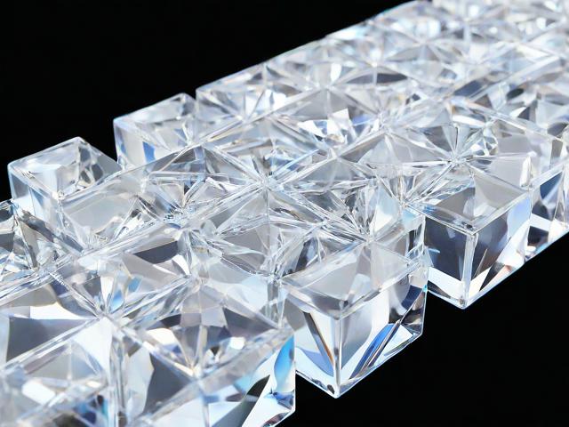 水晶玻璃磚透明嗎？為什么？