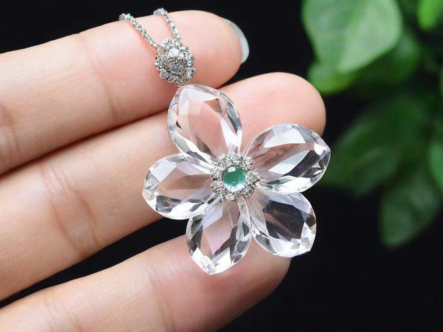 為什么爆花水晶會透明？