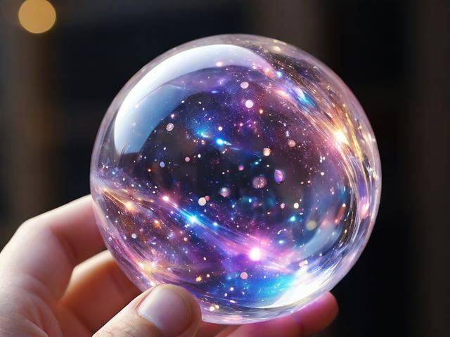 水晶粉球為什么會有星光？