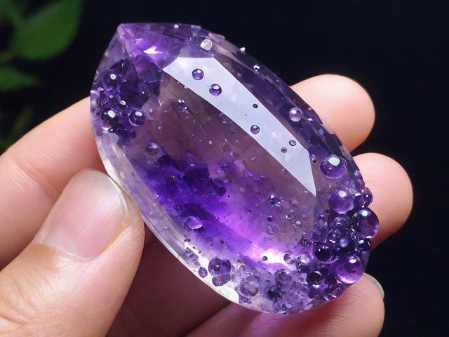 紫水晶里帶水珠嗎？為什么會出現水珠？