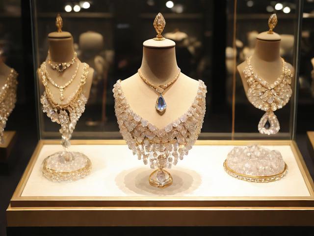 金店展柜為什么放水晶呢