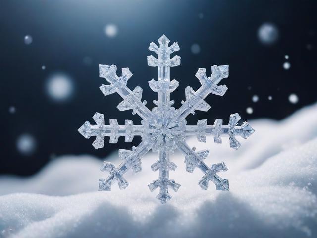 雪花是固態水晶嗎？為什么？