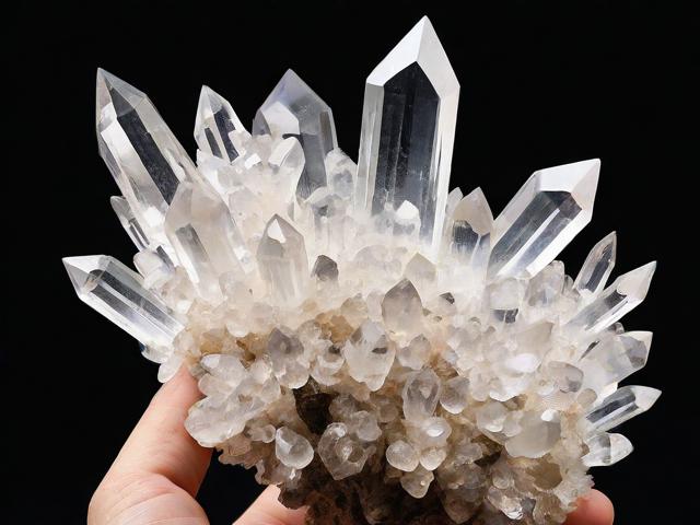 白水晶簇為什么會發黃？原因及解決方法詳解