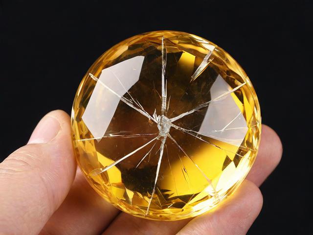 黃水晶會裂開嗎？為什么會裂開？